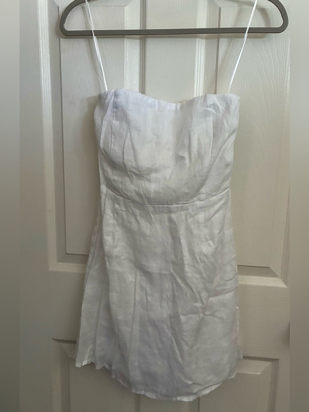 l*space White Strapless Mini Dress